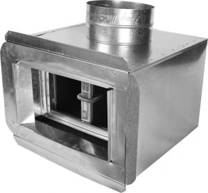 Side Mount Insulated Radiation Fire Damper Box WIth Flange With R4, R6, R8